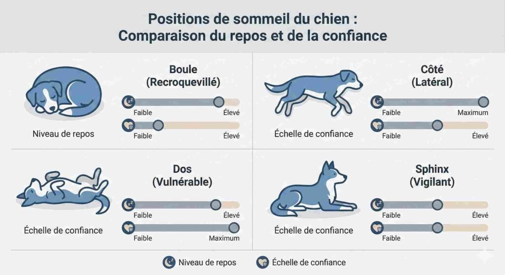 4 positions communes de sommeil chez le chine 
