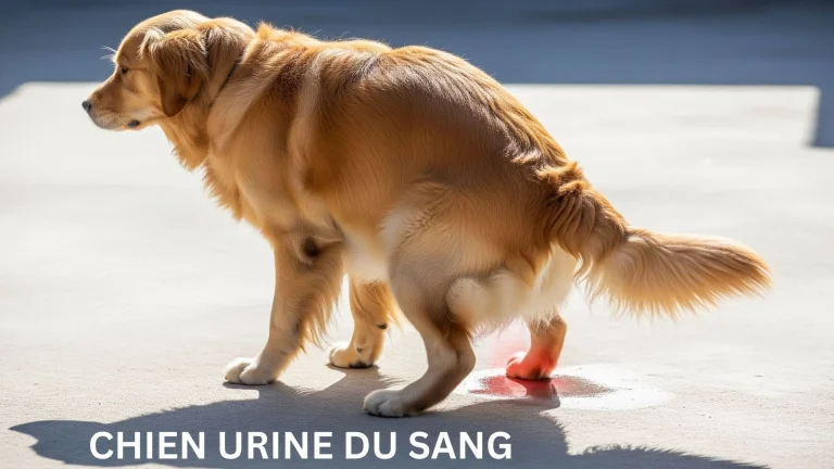 CHIEN URINE DU SANG