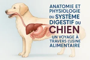 système digestif du chien est une veritable usine