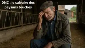 Dermatose Nodulaire Contagieuse misère pour les paysans touchés