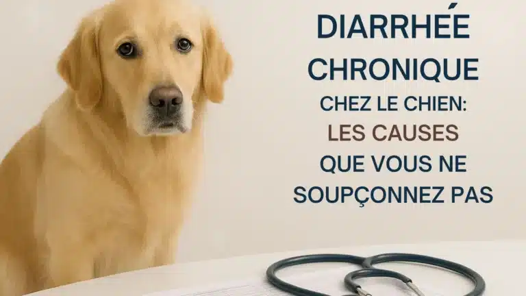 diarrhée chronique chez le chien