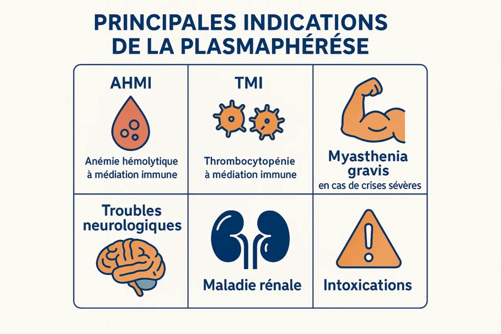 indications de la plasmaphérèse ches le chien et le chat