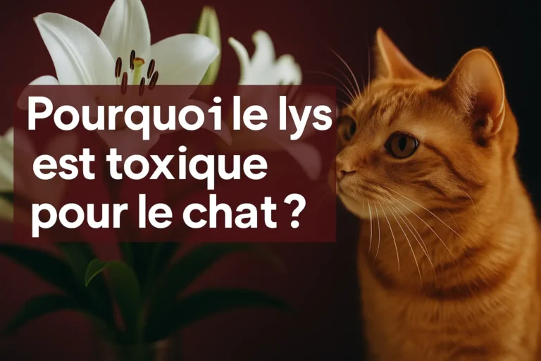 lys est toxique pour le chat