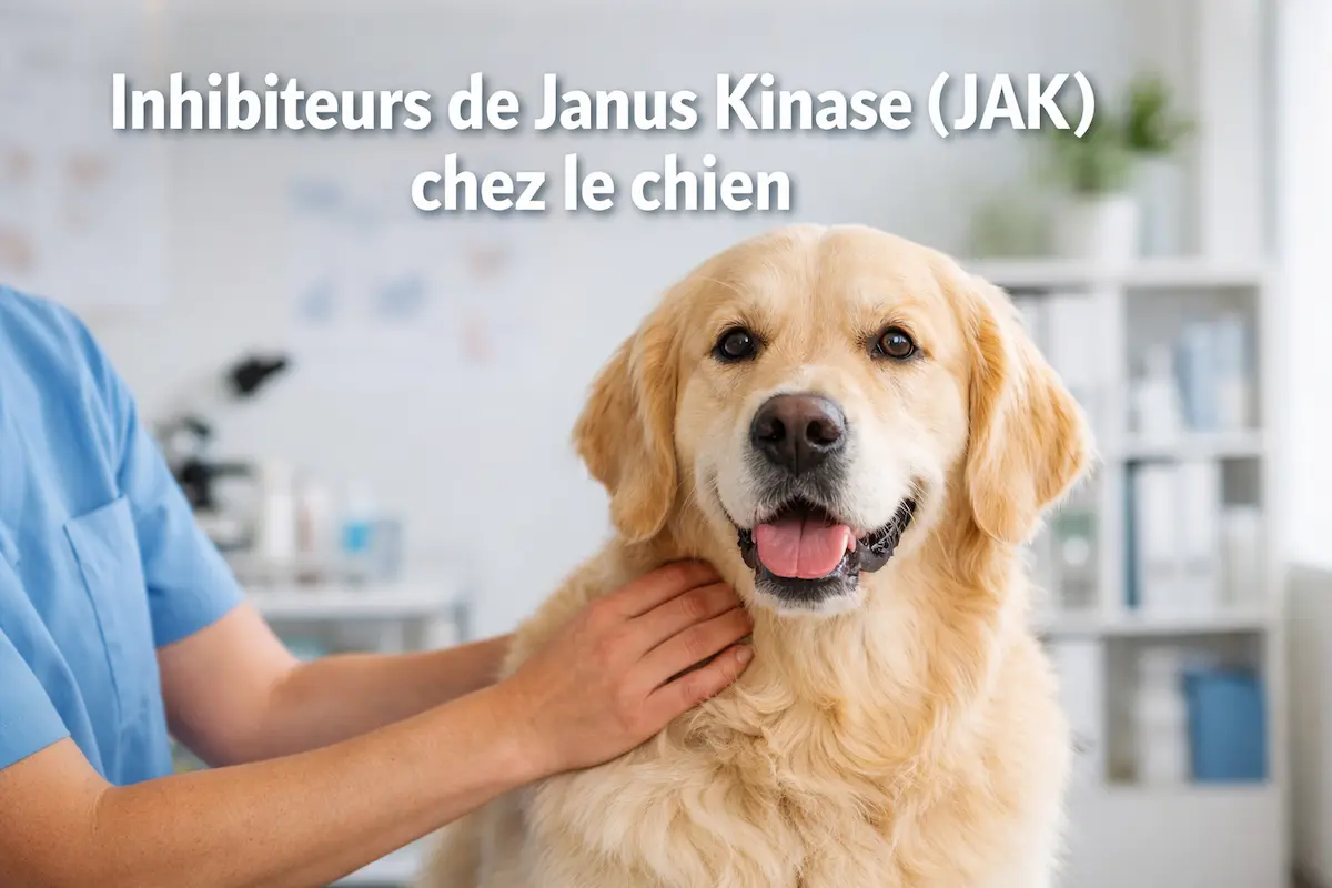 JAK inhibiteur de Janus Kinase chien consultation veterinaire traitement dermatite